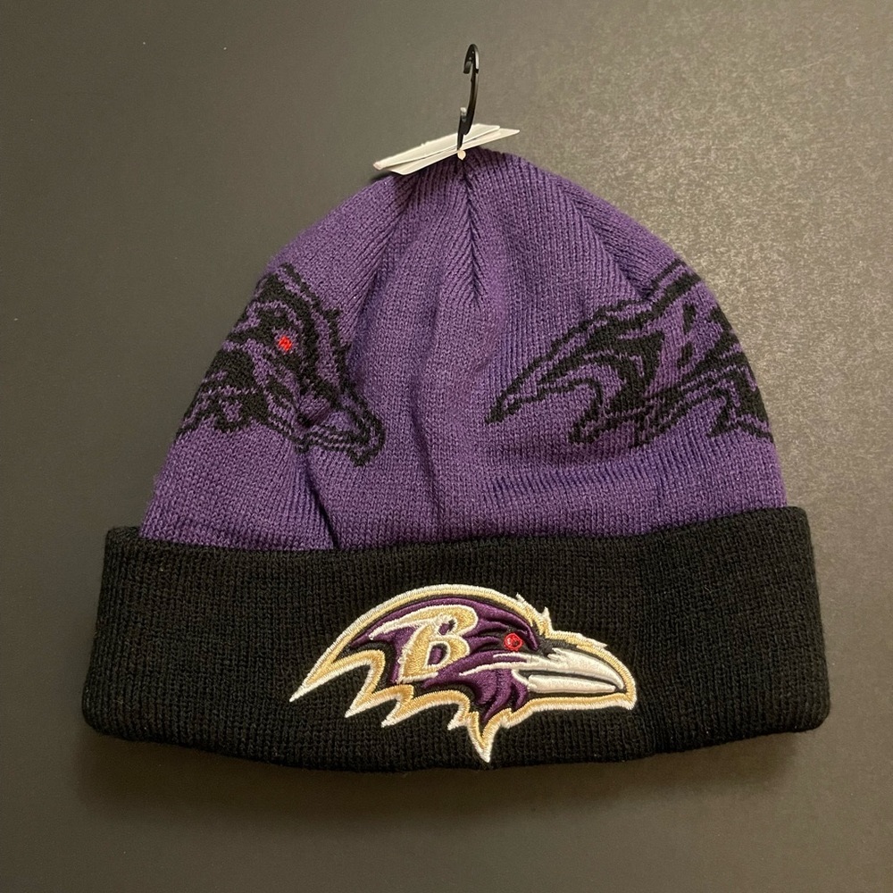 NFL BALTIMORE RAVENS WINTER HAT